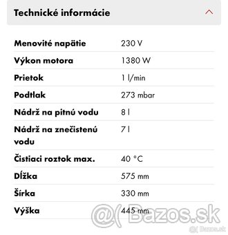 AKCIA Tepovač/Tepovací vysávač WURTH - 6