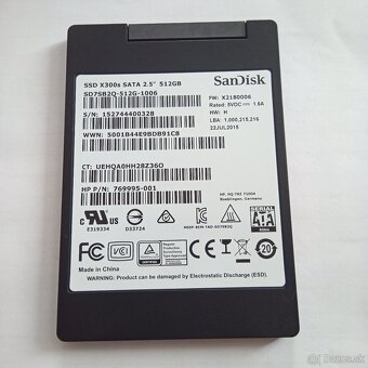 SSD 512 a 256GB - 6