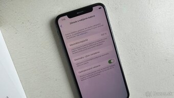 Apple iPhone X 256GB - puknutý zadok, nová batéria - 6