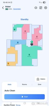 Robotický vysávač Ecovacs Deebot n20 plus 2v1 - 6