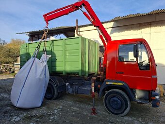 Man l2000 hydraulicka ruka fassi + lanovy nosič kontajnerov - 6