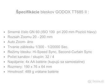 Blesk Godox - 6