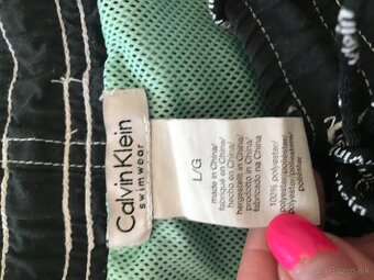CALVIN KLEIN originál pánske kratasy/plavky L/XL - 6