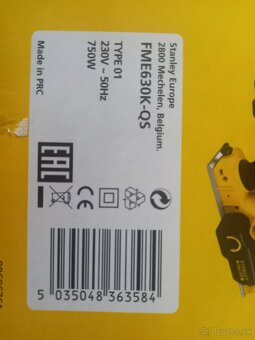 Elektrický hoblík Stanley FME630K QS - 6