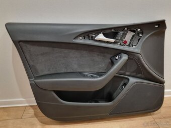 Alkantara tapacire AUDI A6 C7 4G s ambient osvetlenim - 6