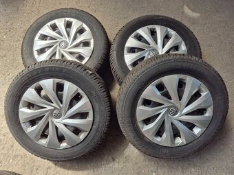 5x100 r15 zimné sada Volkswagen POLO + 185/65 r15 - 6