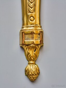 Novoklasicistická nástenná lampa v 42 cm - 6