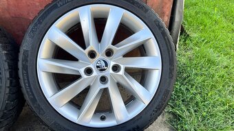 Zimná sada 5x112 r17 skoda vw group - 6