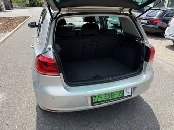 ► VW GOLF VI 1,6 MPI BEN/LPG - 75 kW, AUTOM. PARKOVÁNÍ ◄ - 6