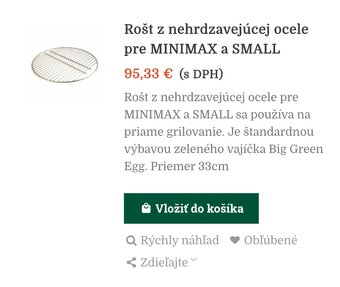 Big green egg MINIMAX - 6