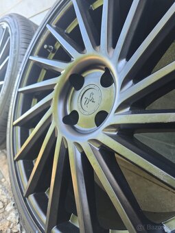 Zánovná Sada Keskin 4x100+Nové pneu 225/35 R18 - 6