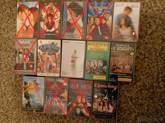 1 euro/kus - VHS videokazety originálne český dabing - 6