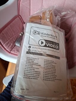 Jedalenska stolicka Kindercraft Tixi 2v1 - 6