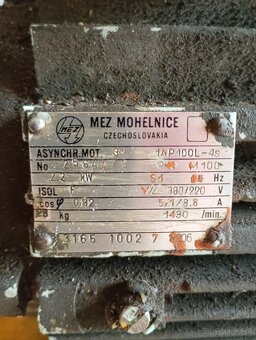 Elektromotor 2,2kw+hydraulické čerpadlo - 6