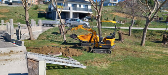 Zemné a výkopove práce a prenájom minibager+minidumper dopra - 6
