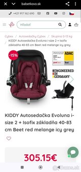 KIDDY Autosedačka Evoluna i-size 2 - 6
