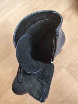 Kotníkové čižmy kožené veľ.39 - 6