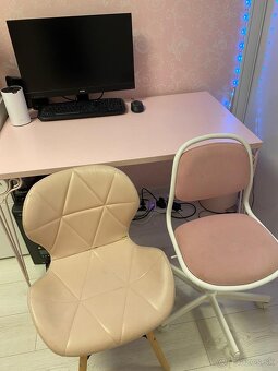 Ružový písací stôl - 6