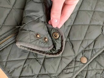 Mužská zelená prešívaná vetrovka (Richmond Tee Jays) - 6