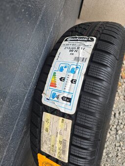 Zimná Sada Vw Tiguan+Nové Pneu Continental 215/65 R17 - 6
