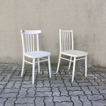 Retro stolicka THONET TON drevena Vintage vidiecka - 6