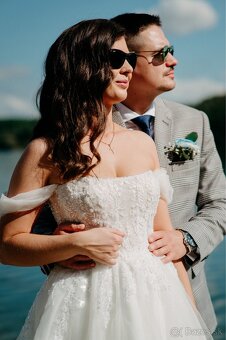 Svadobné saty na predaj - 6