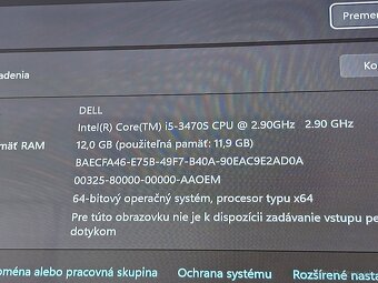 Dell optiplex mini PC 120e - 6