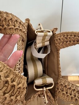 Nová slamená kabelka H&M s visačkou - 6