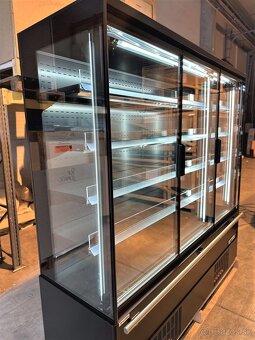 Cíladiaca vitrína 2m SLIM s agregátom - hľbka 60 cm - 6