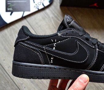 Pánske tenisky Nike Air Jordan 1 Low x Travis Scott Black Ph - 6