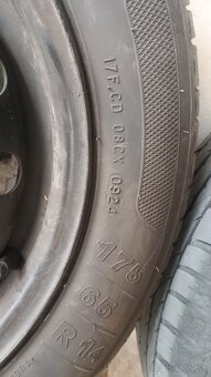 Kompletné 4 letné kolesá Citroen/Peugeot 175/65/R14 5.5x14 E - 6