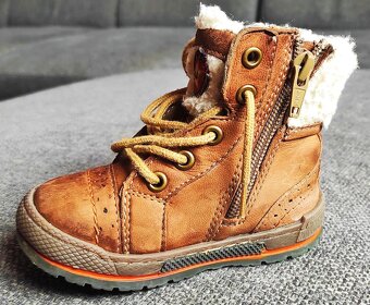 Zimné chlapčenské kožené topánky značky Lasocki - 6