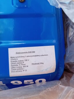 Elektrocentrála, generátor GSE 950 s (synchron) - 6