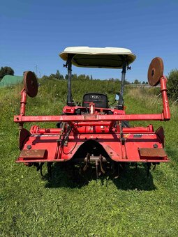 Japonský malotraktor YANMAR F210 s rotavátorom - 6