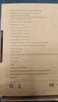 Predám multi-band vysielačku Quansheng UV-K6 - 6