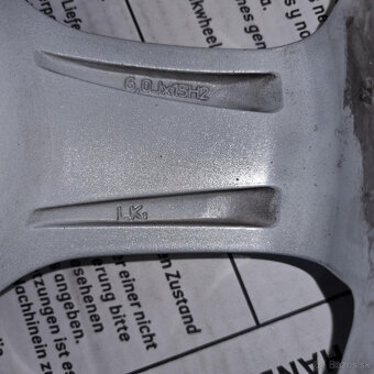 Hliníkové Brock disky 4x100 R15 6J ET40 - 6