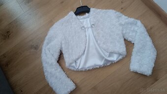 Šaty na 1. sväte prijímanie+bolerko - 6