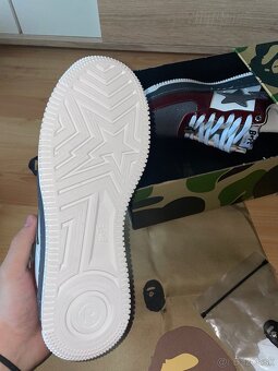 A Bathing Ape STA Patent Grey/Black - 6