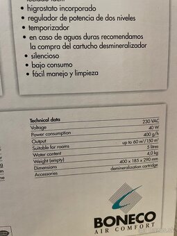 Zvlhčovač vzduchu Boneco 7136 - 6