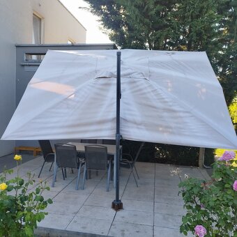Predáme veľkoplošný slnečník 4x3m - 6