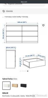 Komoda Malm ikea - 6