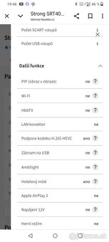 Televízor Strong SRT-40FB4003, v peknom stave. - 6