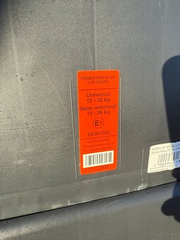 autosedačka Britax Römer KIDFIX XP Black 15-36kg - 6