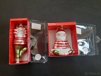 Vianočné ozdoby Santa Claus jogín - 6