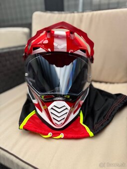 Helma LS2 + moto topanky - 6