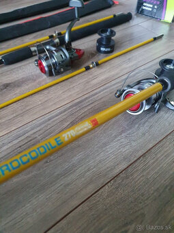 Predam 2 nove udice CROCODILE,2,7 m,nav.Kaida 50-2 ks-55eur - 6