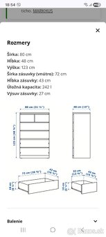 Komoda Ikea Malm - 6