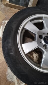 predám zimné pneu 15" s diskami - 6