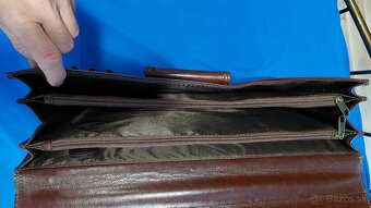 Pánska kožená taška- nová - 6