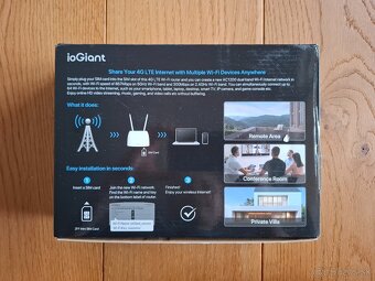 ioGiant 4G LTE Router AC1200 Dual Band - 6